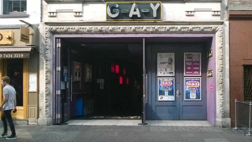 black gay bar london